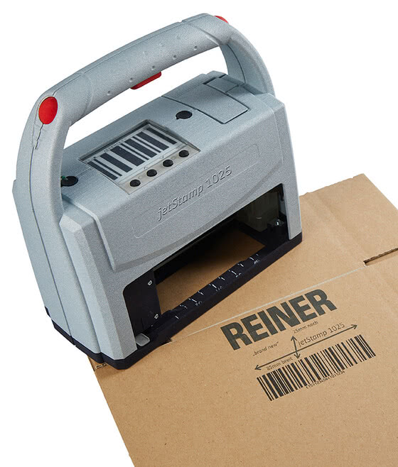 Handheld inkjet printer - print on cardboard : REINER®